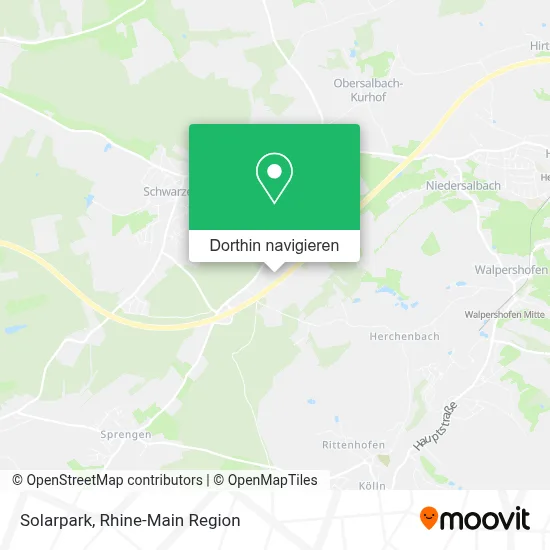 Solarpark Karte