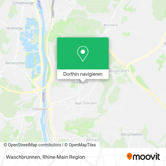 Waschbrunnen Karte