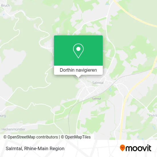 Salmtal Karte