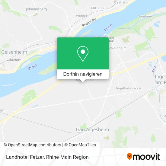 Landhotel Fetzer Karte