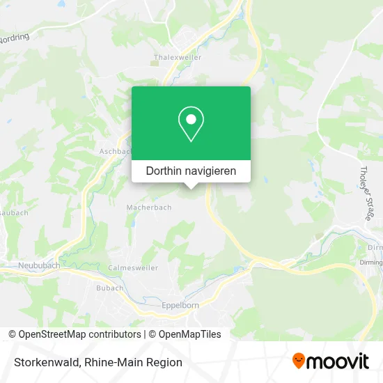 Storkenwald Karte