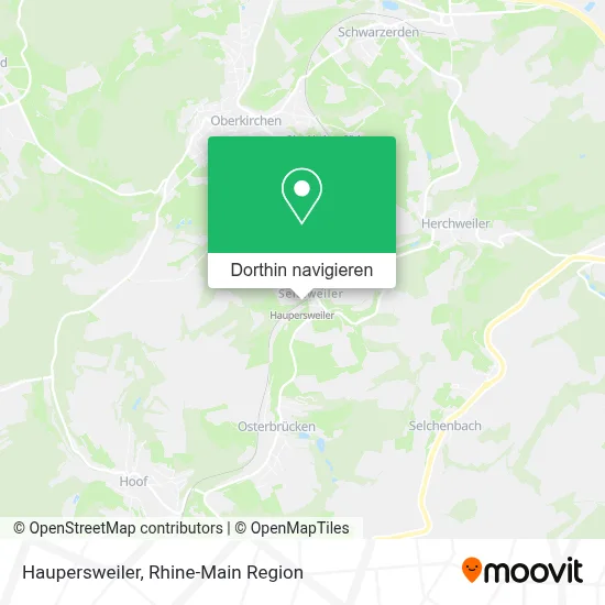 Haupersweiler Karte