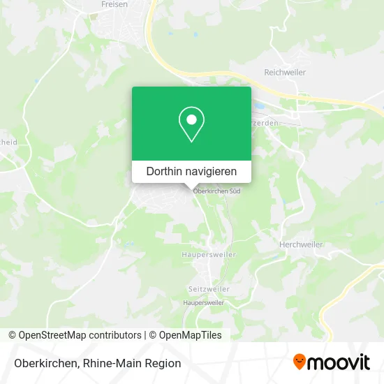 Oberkirchen Karte