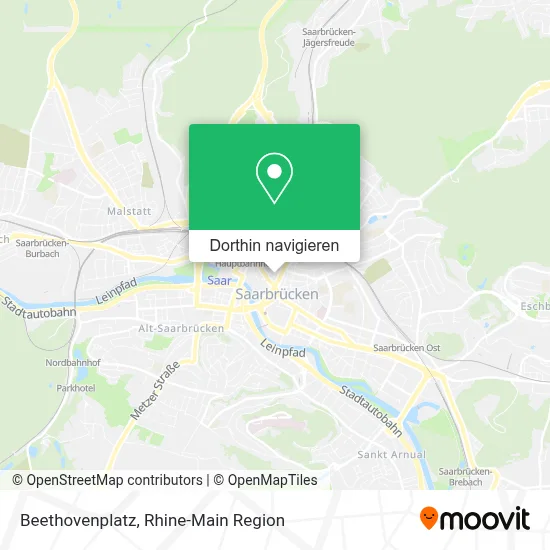 Beethovenplatz Karte