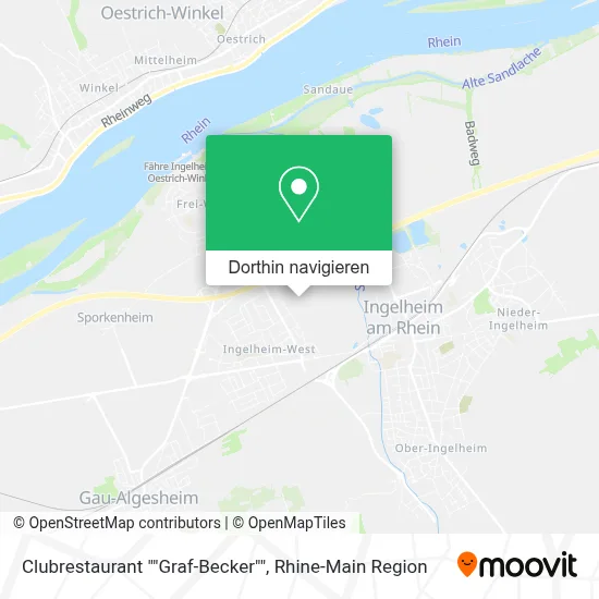 Clubrestaurant ""Graf-Becker"" Karte