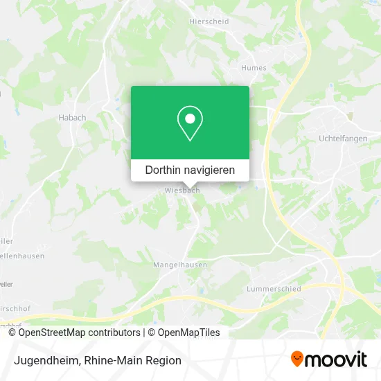 Jugendheim Karte