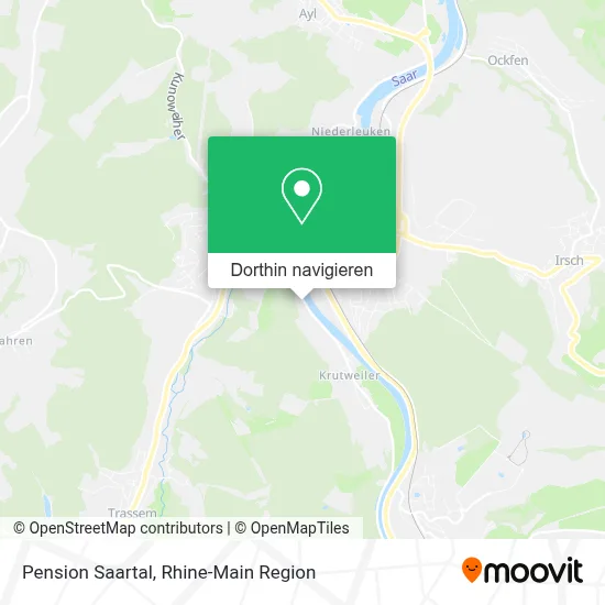 Pension Saartal Karte