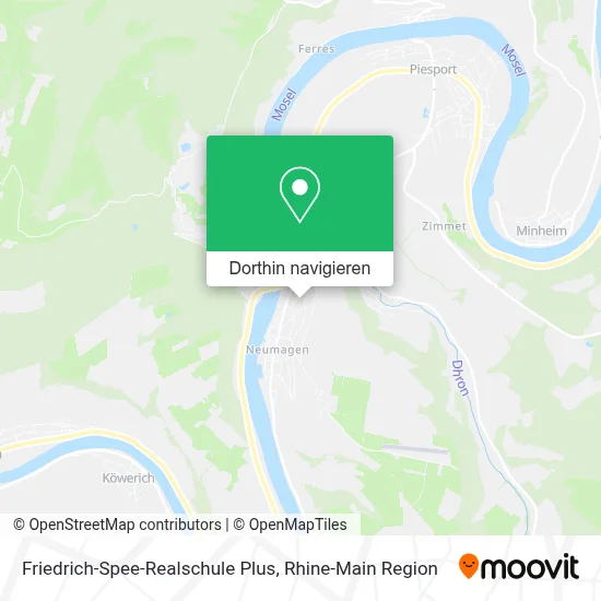 Friedrich-Spee-Realschule Plus Karte