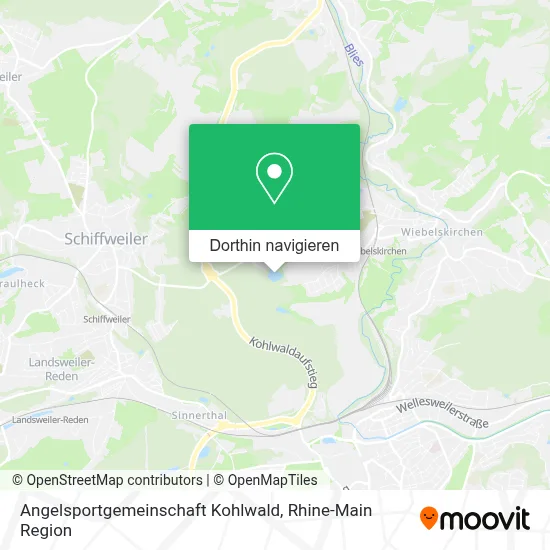 Angelsportgemeinschaft Kohlwald Karte