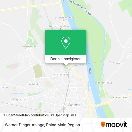 Werner-Dinger-Anlage Karte