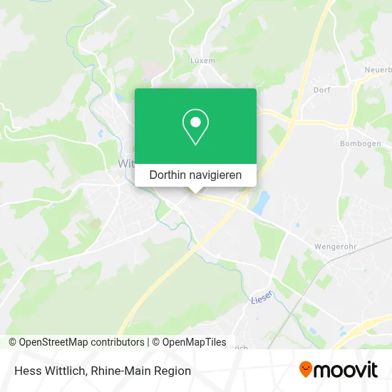 Hess Wittlich Karte