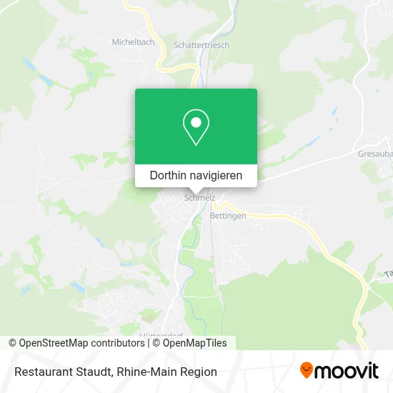 Restaurant Staudt Karte