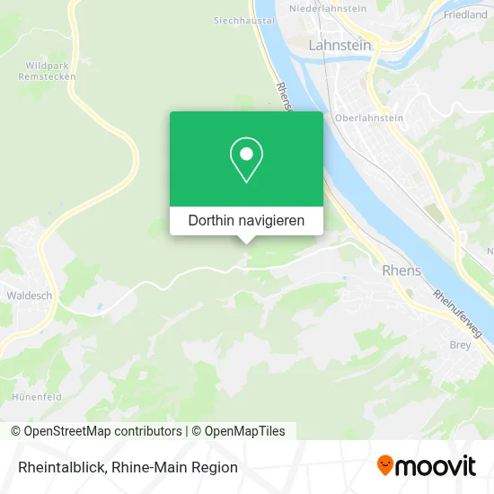 Rheintalblick Karte