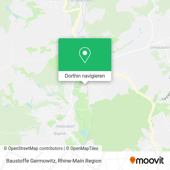 Baustoffe Germowitz Karte