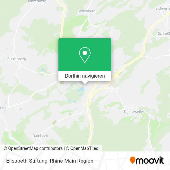 Elisabeth-Stiftung Karte