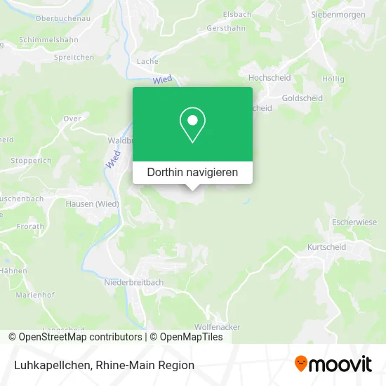 Luhkapellchen Karte