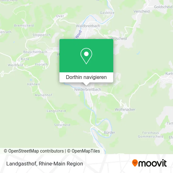 Landgasthof Karte