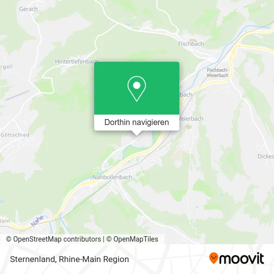 Sternenland Karte