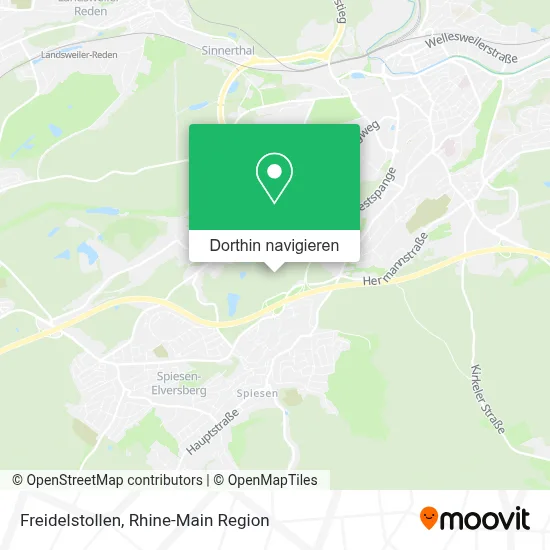 Freidelstollen Karte