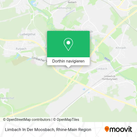 Limbach In Der Moosbach Karte
