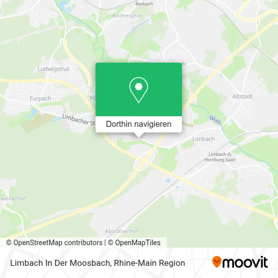 Limbach In Der Moosbach Karte