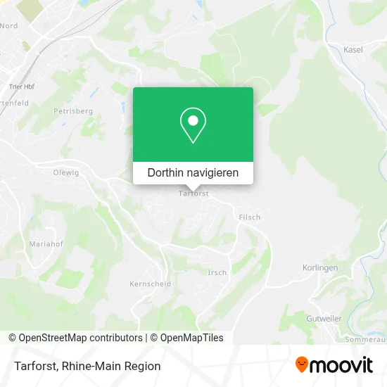Tarforst Karte