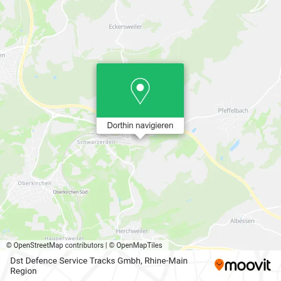 Dst Defence Service Tracks Gmbh Karte