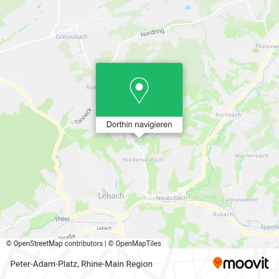 Peter-Adam-Platz Karte