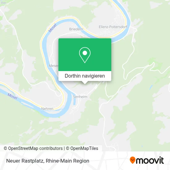 Neuer Rastplatz Karte