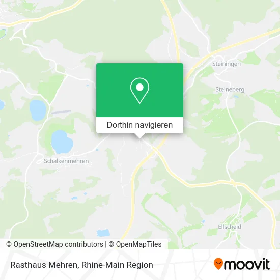 Rasthaus Mehren Karte