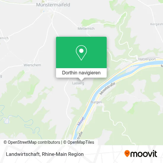 Landwirtschaft Karte