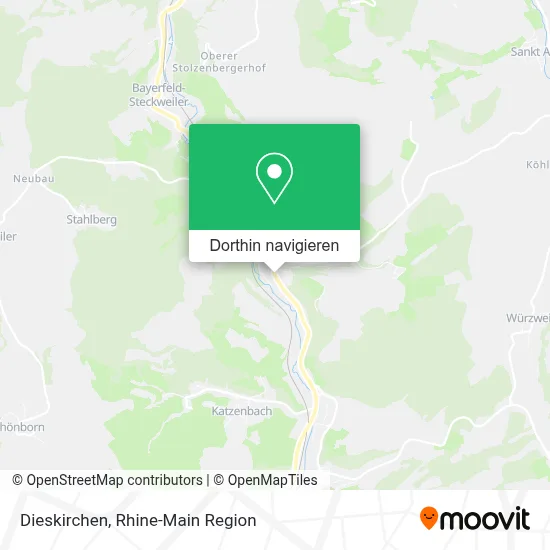 Dieskirchen Karte