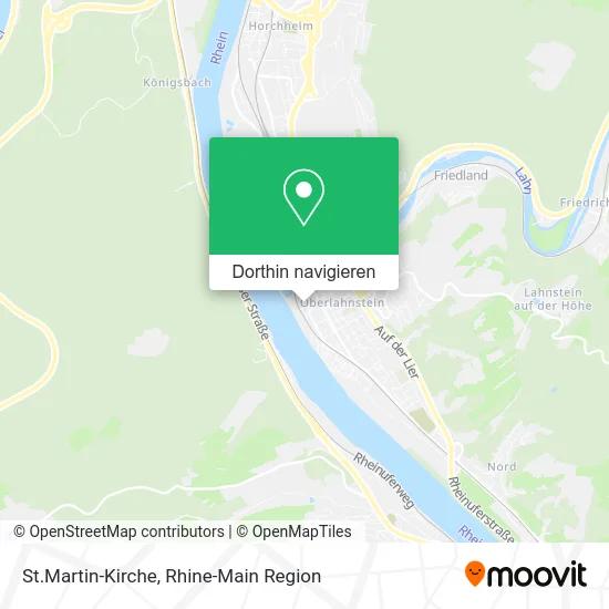 St.Martin-Kirche Karte
