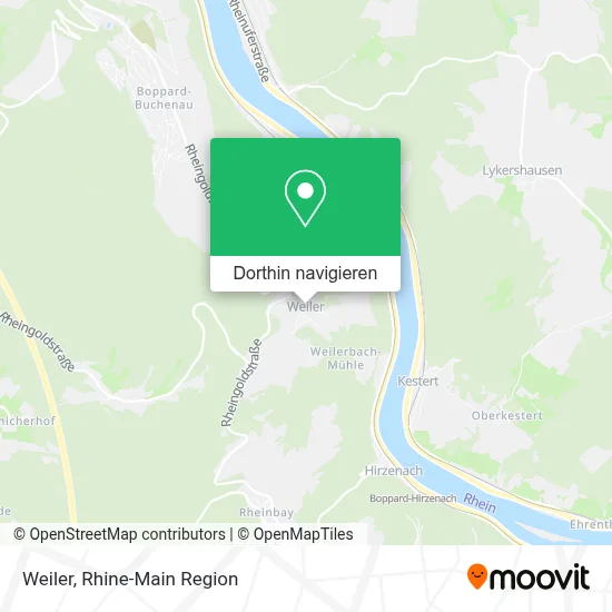 Weiler Karte