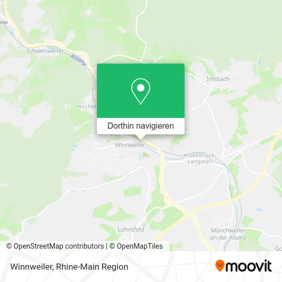 Winnweiler Karte