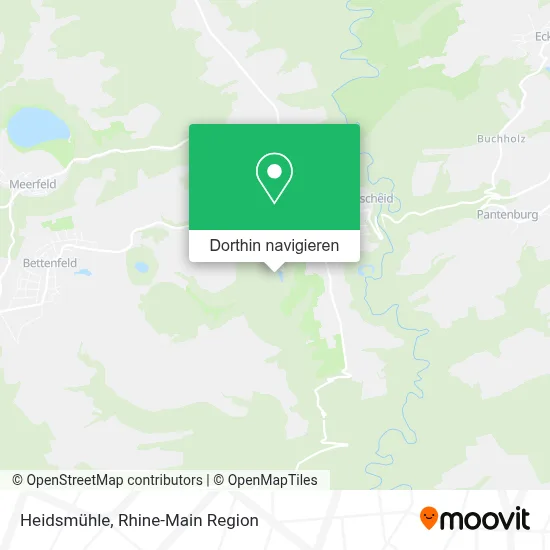 Heidsmühle Karte