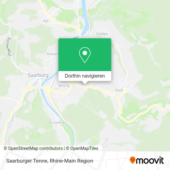 Saarburger Tenne Karte