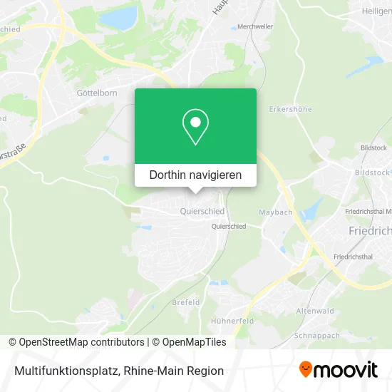 Multifunktionsplatz Karte