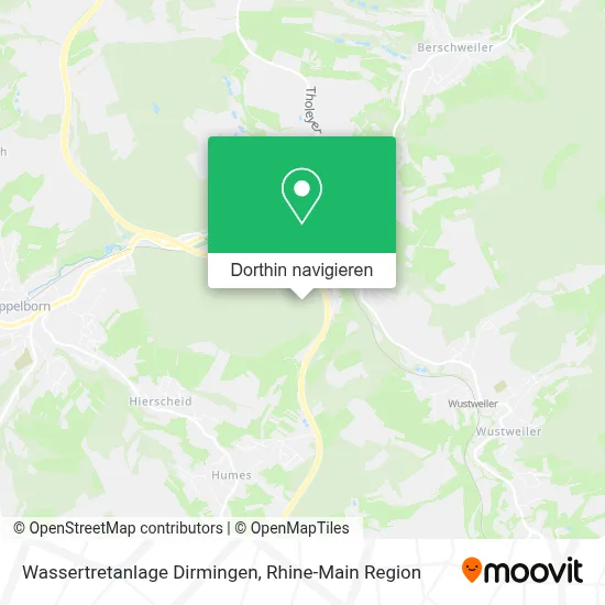 Wassertretanlage Dirmingen Karte