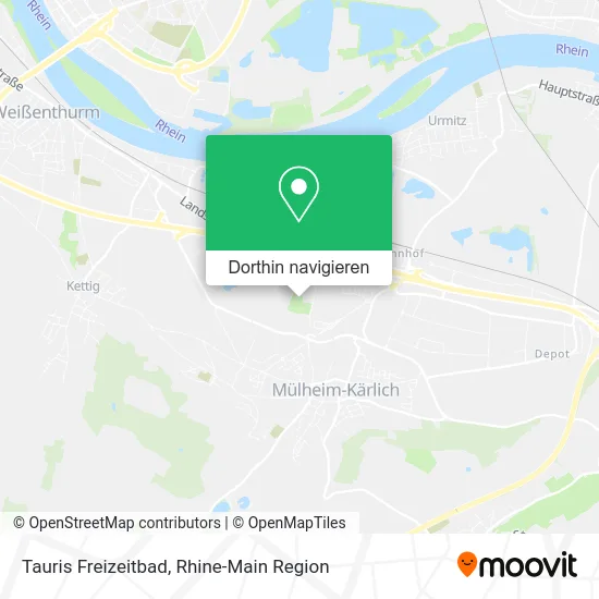 Tauris Freizeitbad Karte