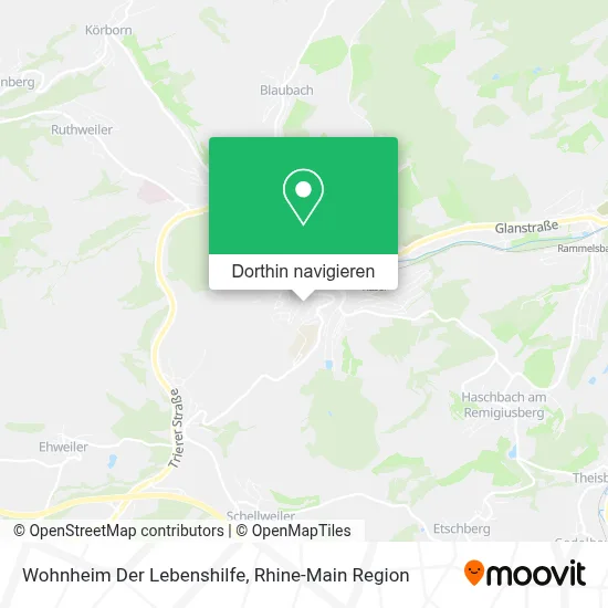 Wohnheim Der Lebenshilfe Karte