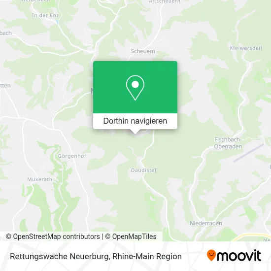 Rettungswache Neuerburg Karte