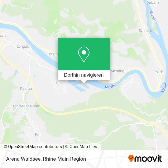 Arena Waldsee Karte