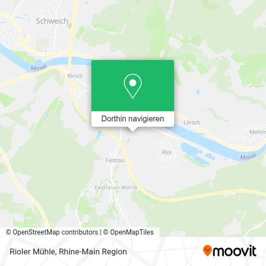 Rioler Mühle Karte