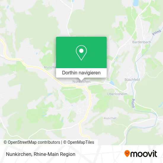 Nunkirchen Karte