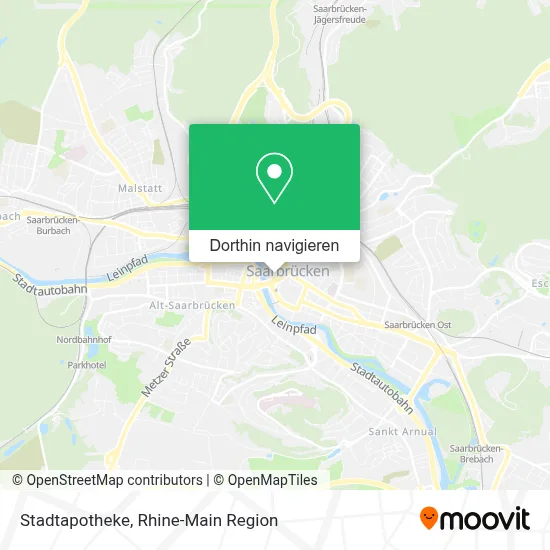 Stadtapotheke Karte