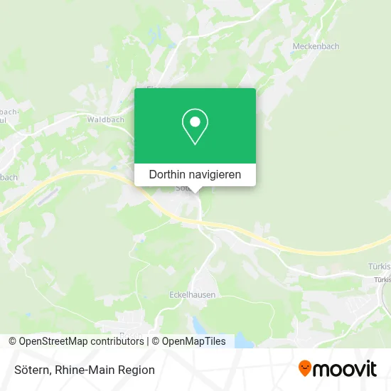 Sötern Karte