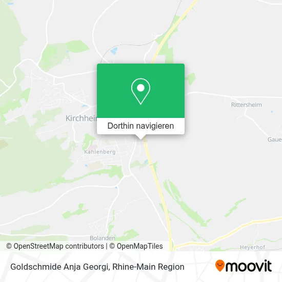 Goldschmide Anja Georgi Karte