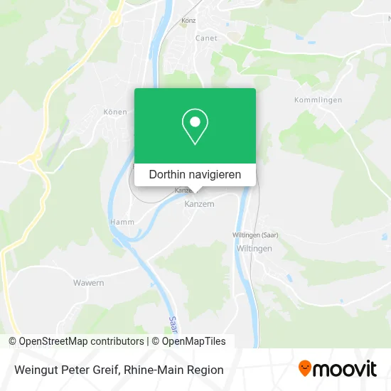 Weingut Peter Greif Karte