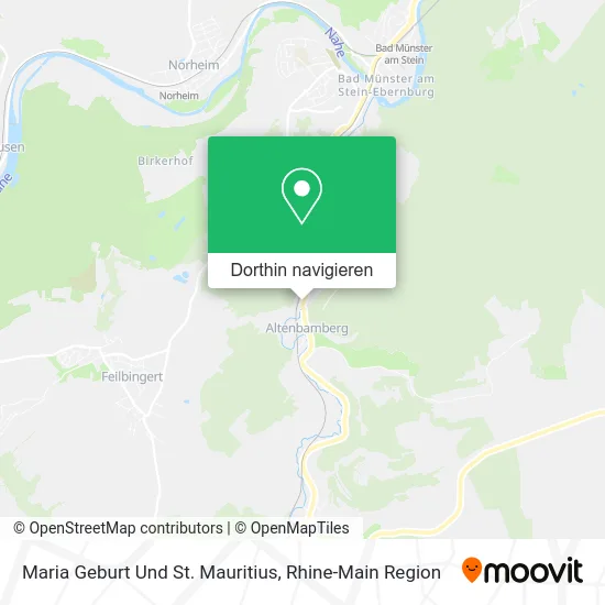 Maria Geburt Und St. Mauritius Karte